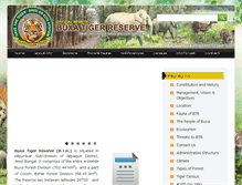 Tablet Screenshot of buxatigerreserve.com